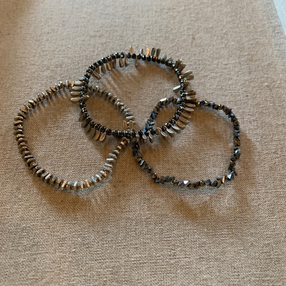 Stella & Dot Montague Stretch Bracelets